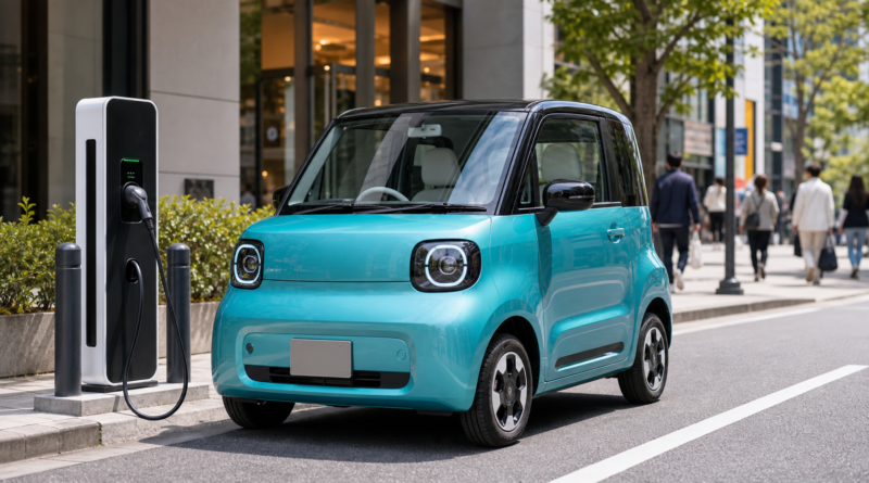 BYD RACCO日本向け軽EVのイメージ