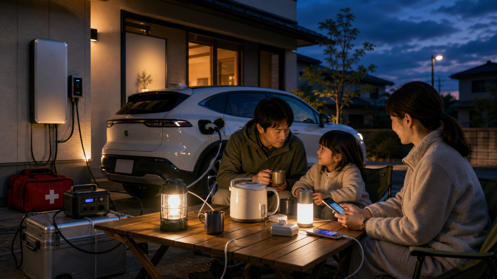 災害時に役立つEV活用2026｜給電・V2H・停電対策の準備リスト