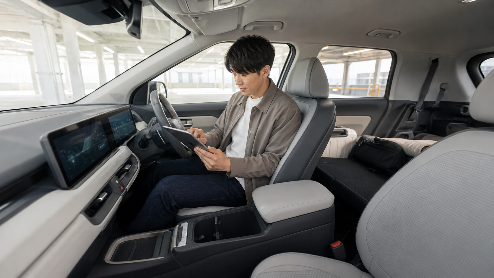EV3の室内と比較検討をイメージした写真