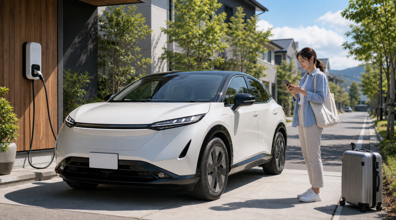 新型日産リーフ2026のイメージ