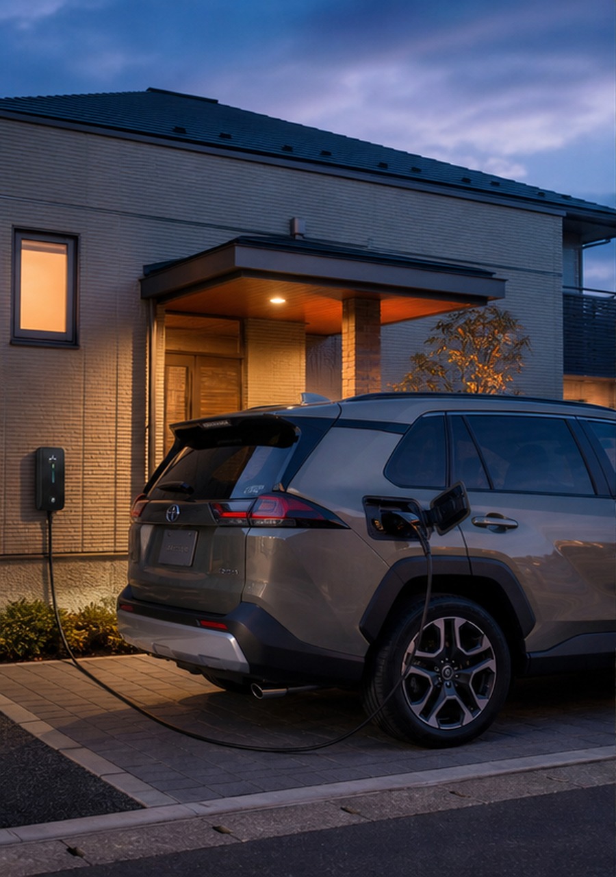 新型RAV4 PHEV 2026｜3月発売モデルの給電・V2H・充電費を読む 写真1