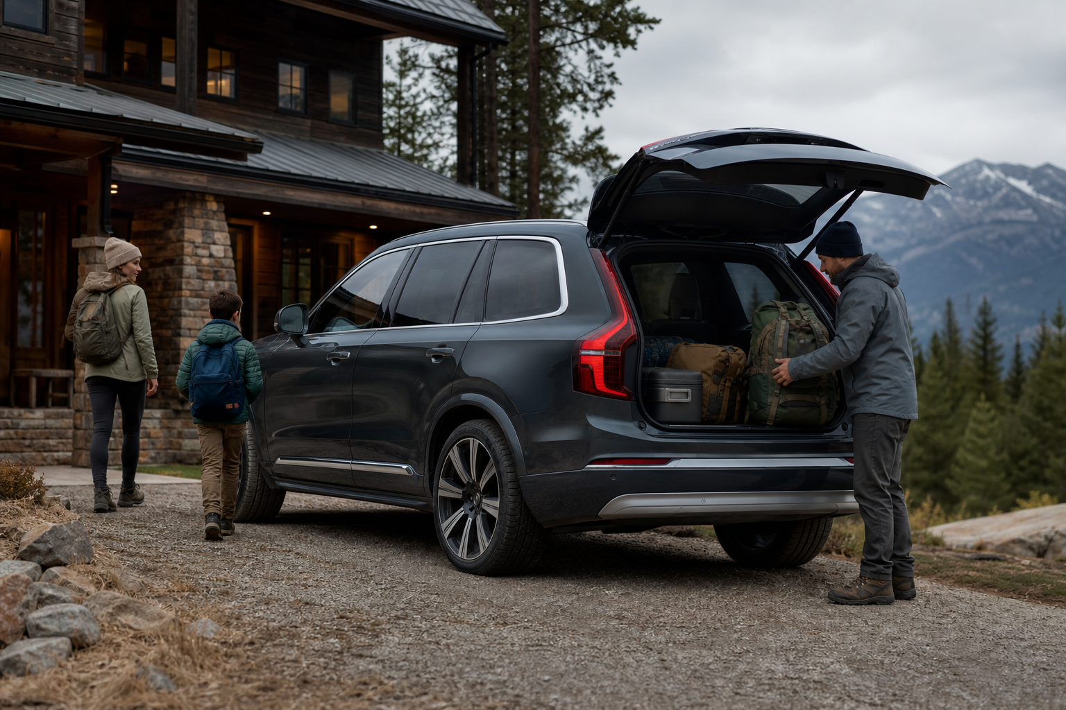 ボルボXC90 Plug-in hybrid 2026|7人乗りPHEVの使い方と費用の車両イメージ