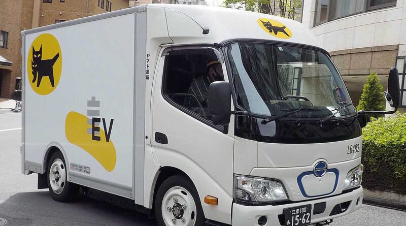 日野デュトロZ EV（ヤマト運輸の実車）