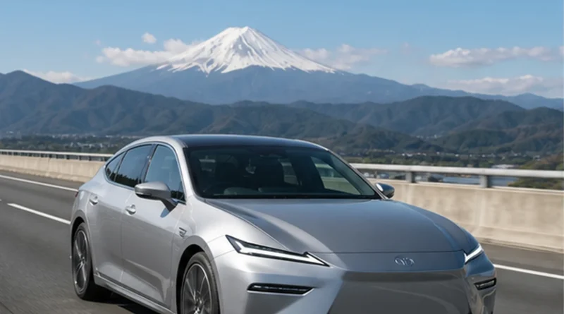 高速道路を走るES350e