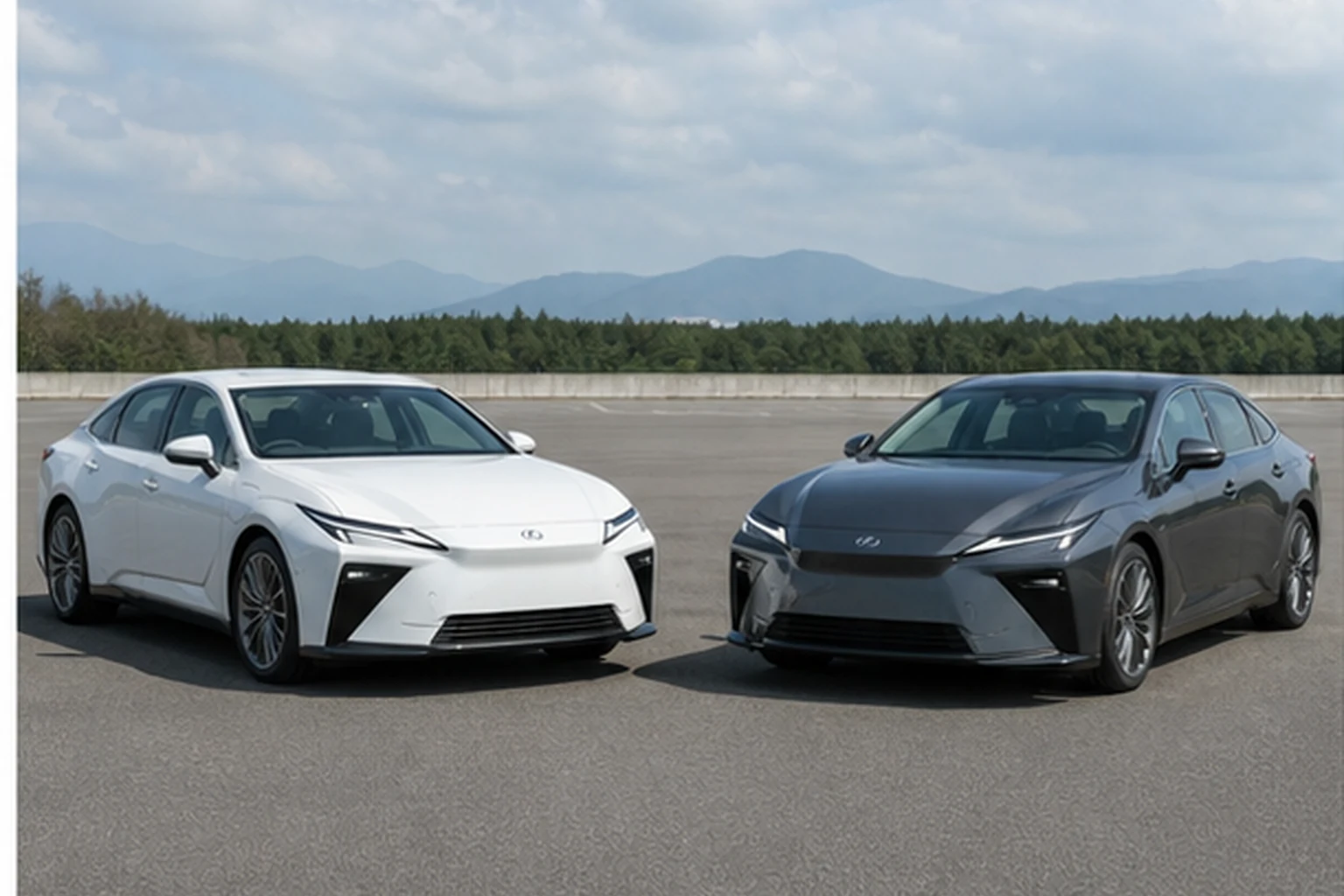 ES350eとES500eの外観比較