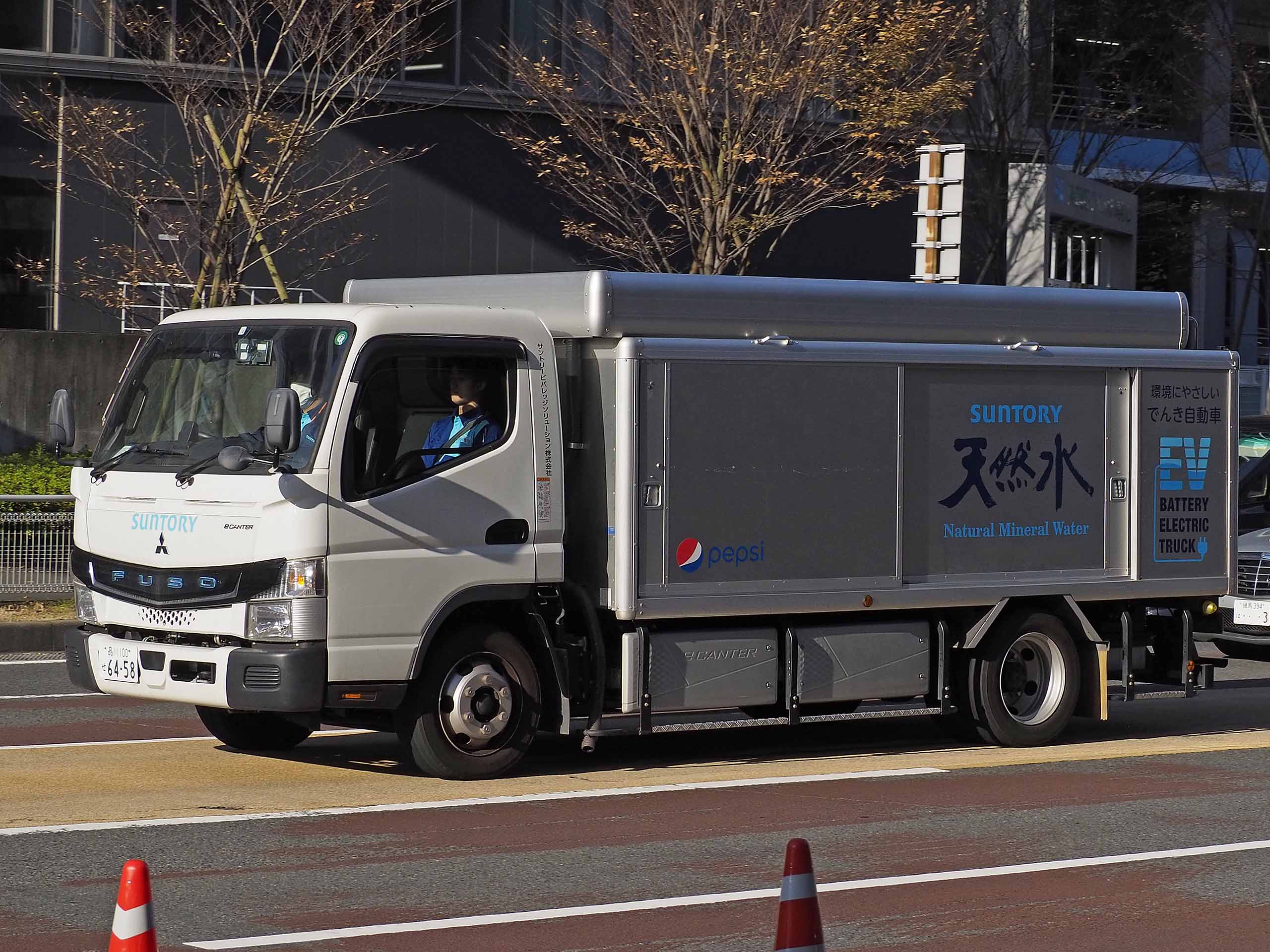 2024年12月に撮影されたサントリービバレッジソリューションのeCanter