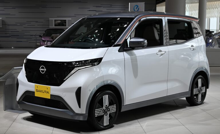 2024年6月7日撮影の日産サクラG。改良前の参考写真で、本文の2026年改良モデルの外観・装備とは異なります。