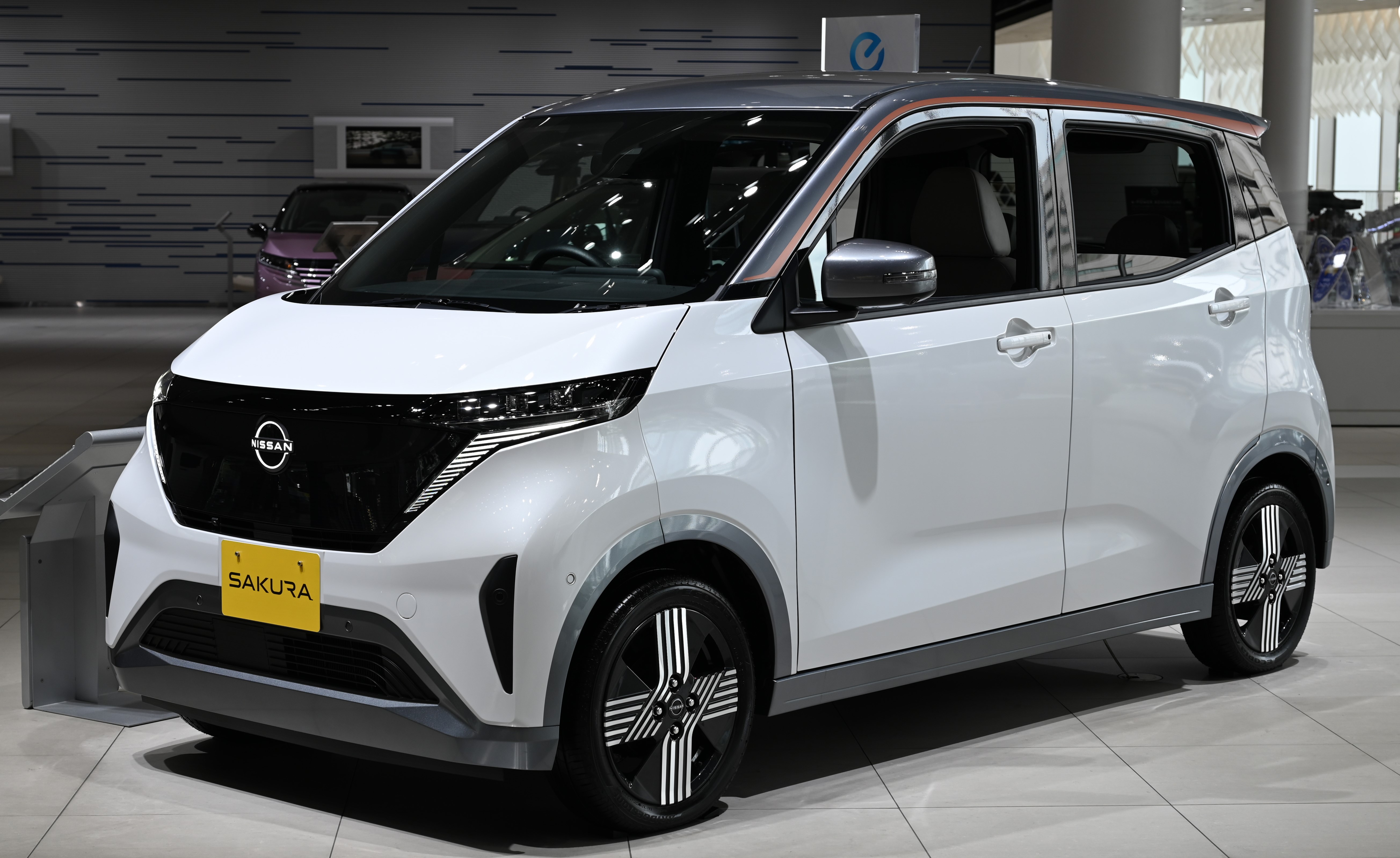 2024年6月7日撮影の日産サクラG。改良前の参考写真で、本文の2026年改良モデルの外観・装備とは異なります。
