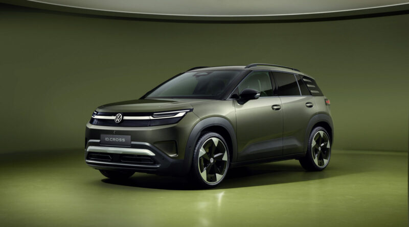 Volkswagen ID. Crossの外観参考写真。155 kW・52 kWhの欧州仕様